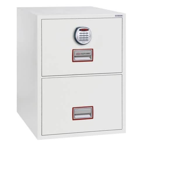 Tresor Vertical Fire File FS2272E Elektronikschloss 2 Auszüge
