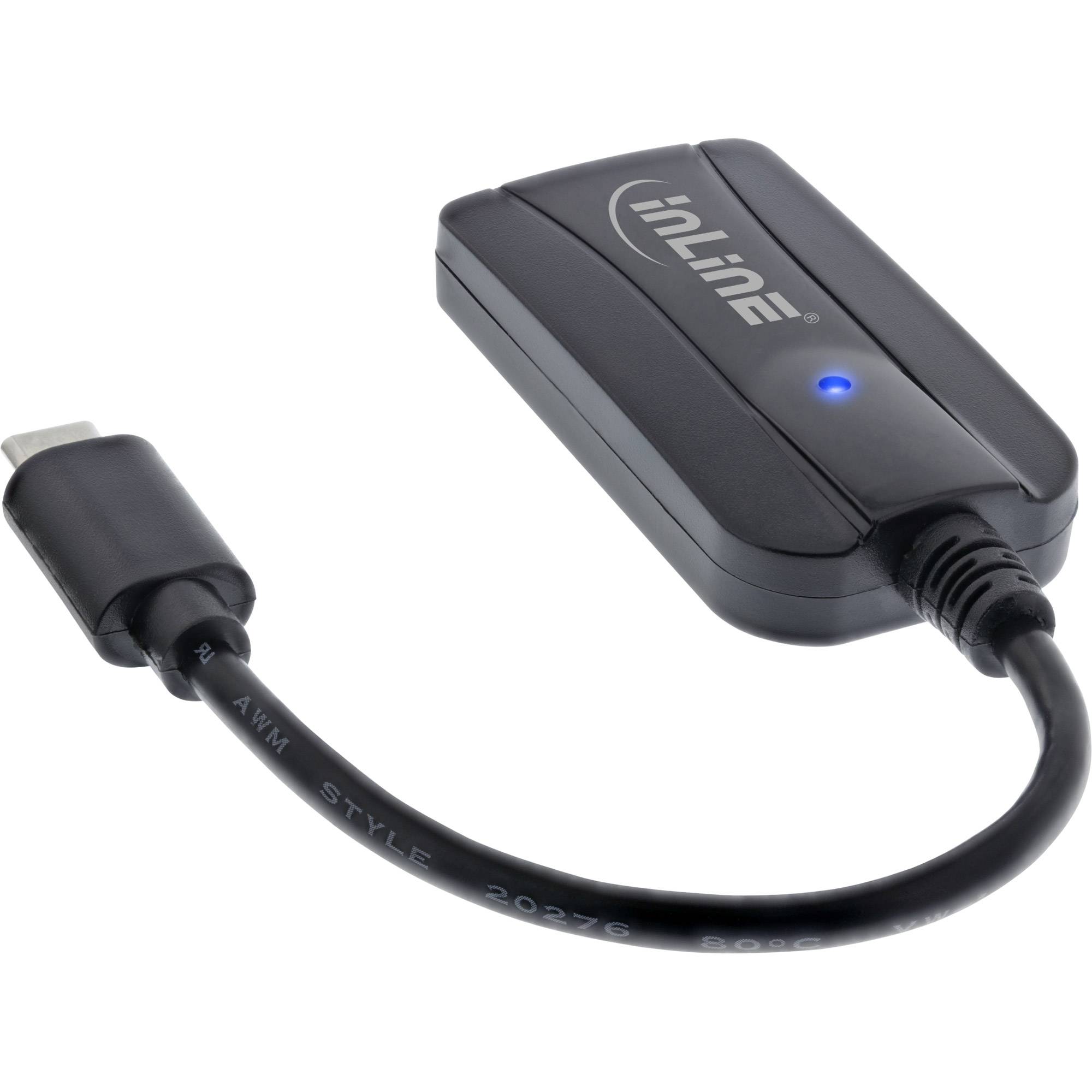 INLINE - Card Reader USB 3.1 USB-C - für SD/SDHC/SDXC - microSD - UHS-II kompatibel