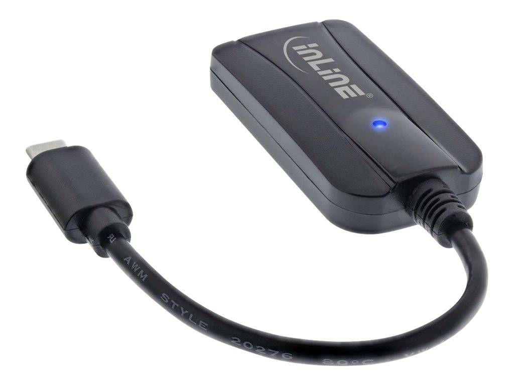 INLINE - Card Reader USB 3.1 USB-C - für SD/SDHC/SDXC - microSD - UHS-II kompatibel