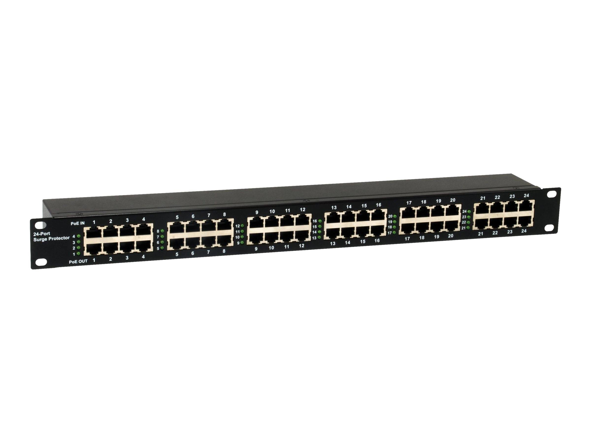 LevelOne ESP-2400 - PoE-Überspannungsschutz (Rack - einbaufähig)