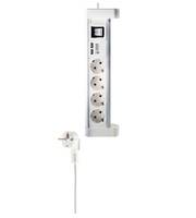 SHIVERPEAKS - S-Impuls - Steckdosenleiste - Wechselstrom 230 V - 3680 Watt - Ausgangsanschlüsse: 4 (2 x USB, 4 x Spannun