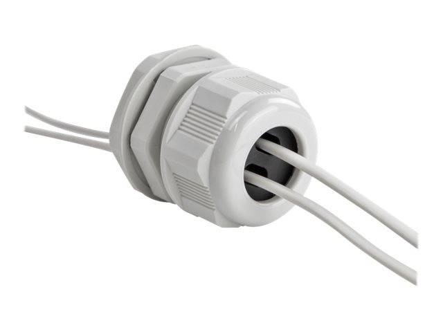Delock PG21 - Kabelverschraubung - Grau (Packung mit 2) - Cable Gland PG21 for f