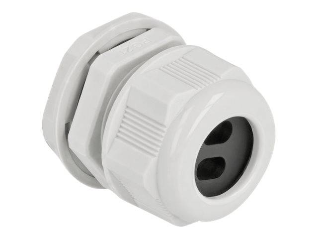 Delock Kabelverschraubung - Grau (Packung mit - 2)