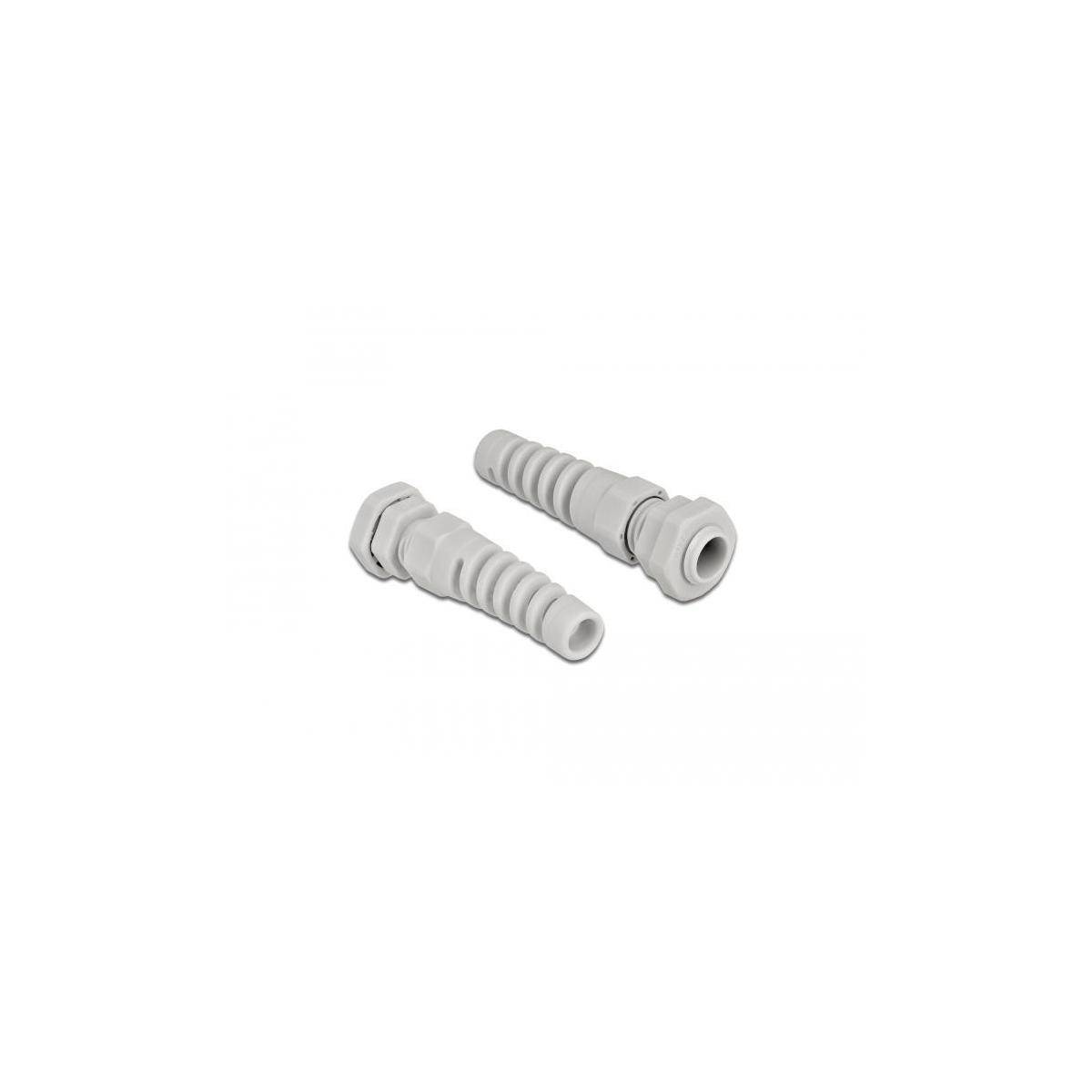Delock PG7 - Kabelverschraubung - Grau - IP68 - grau