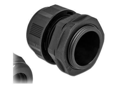 Delock PG21 - Kabelverschraubung - Schwarz (Packung mit 2) - Cable Gland PG21 fo