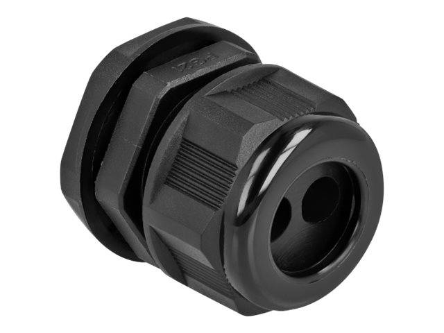 Delock - Kabelverschraubung - Schwarz (Packung