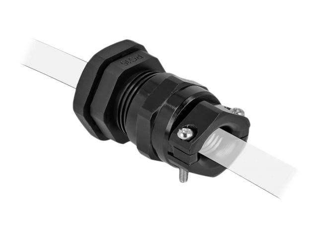 Delock Kabelverschraubung - Schwarz, RAL 9005 - IP68 - max 14 mm - schwarz