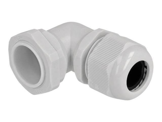 Delock Kabelverschraubung - Grau, RAL 7035 - IP68 - max 18 mm - grau