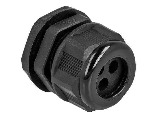Delock - Kabelverschraubung - Schwarz (Packung