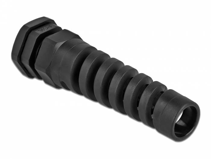 Delock - Kabelverschraubung - Schwarz, RAL 9005
