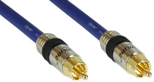 INLINE - Cinch Kabel VIDEO & digital AUDIO - PREMIUM - 1x Cinch St / St - 2m