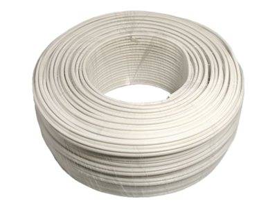 LUPUS - Bulk-Videokabel - 100 m - Koax - weiß