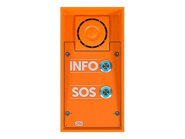 2N IP Safety - 2 buttons - IP-Intercom-Station