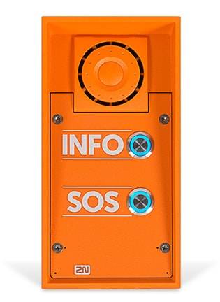 2N IP Safety - 2 buttons - IP-Intercom-Station