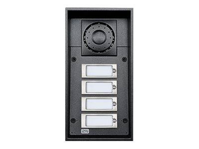 2N IP Force 4 Buttons & 10 W Loudspeaker - IP-Intercom-Station