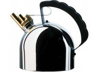 Alessi 9091 FM, 2 l, Edelstahl, Schwarz, Edelstahl, Polyamid, 165 mm