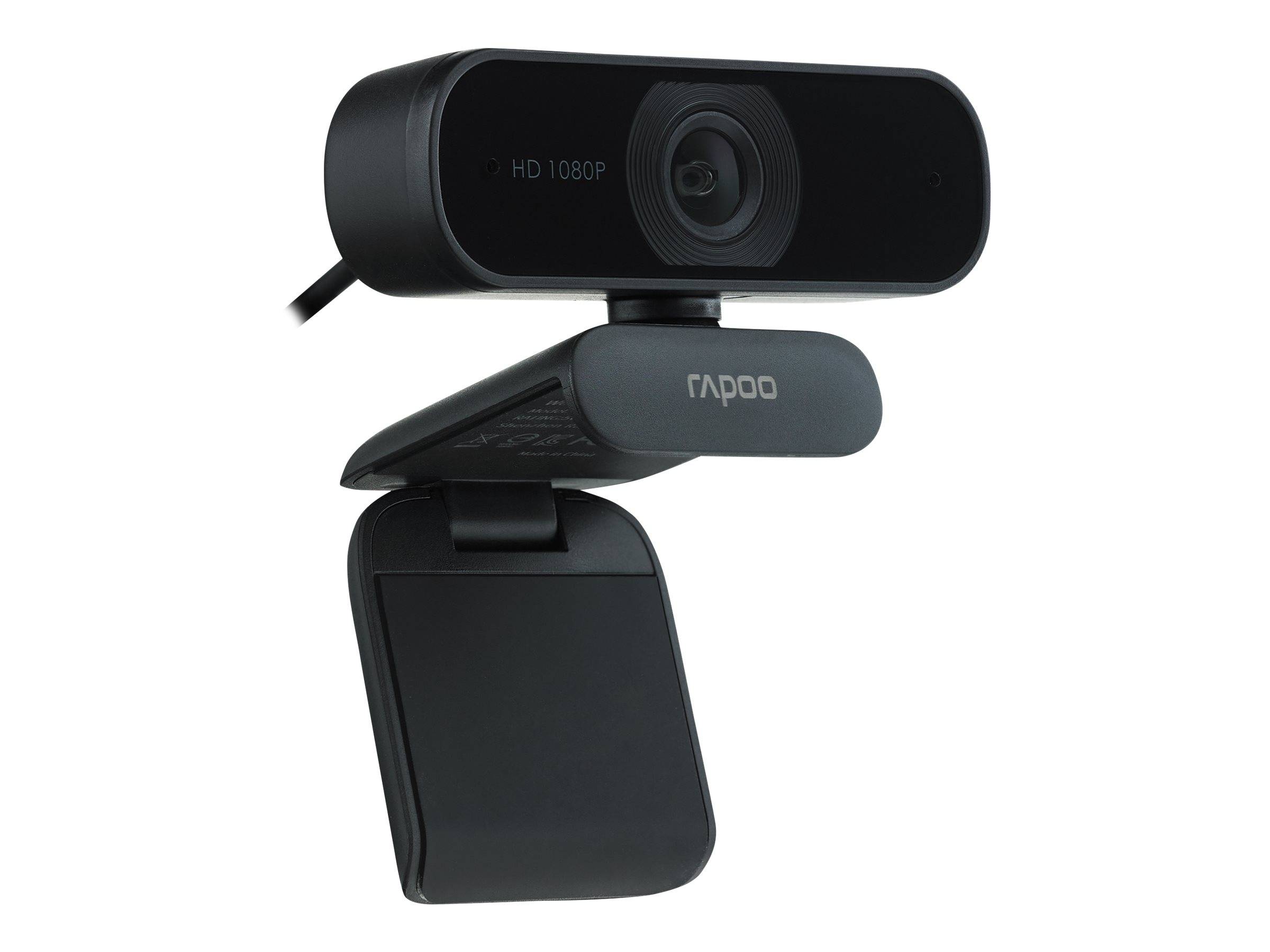 Rapoo XW180 - Webcam - Farbe - 1920 x 1080 - 720p, 1080p