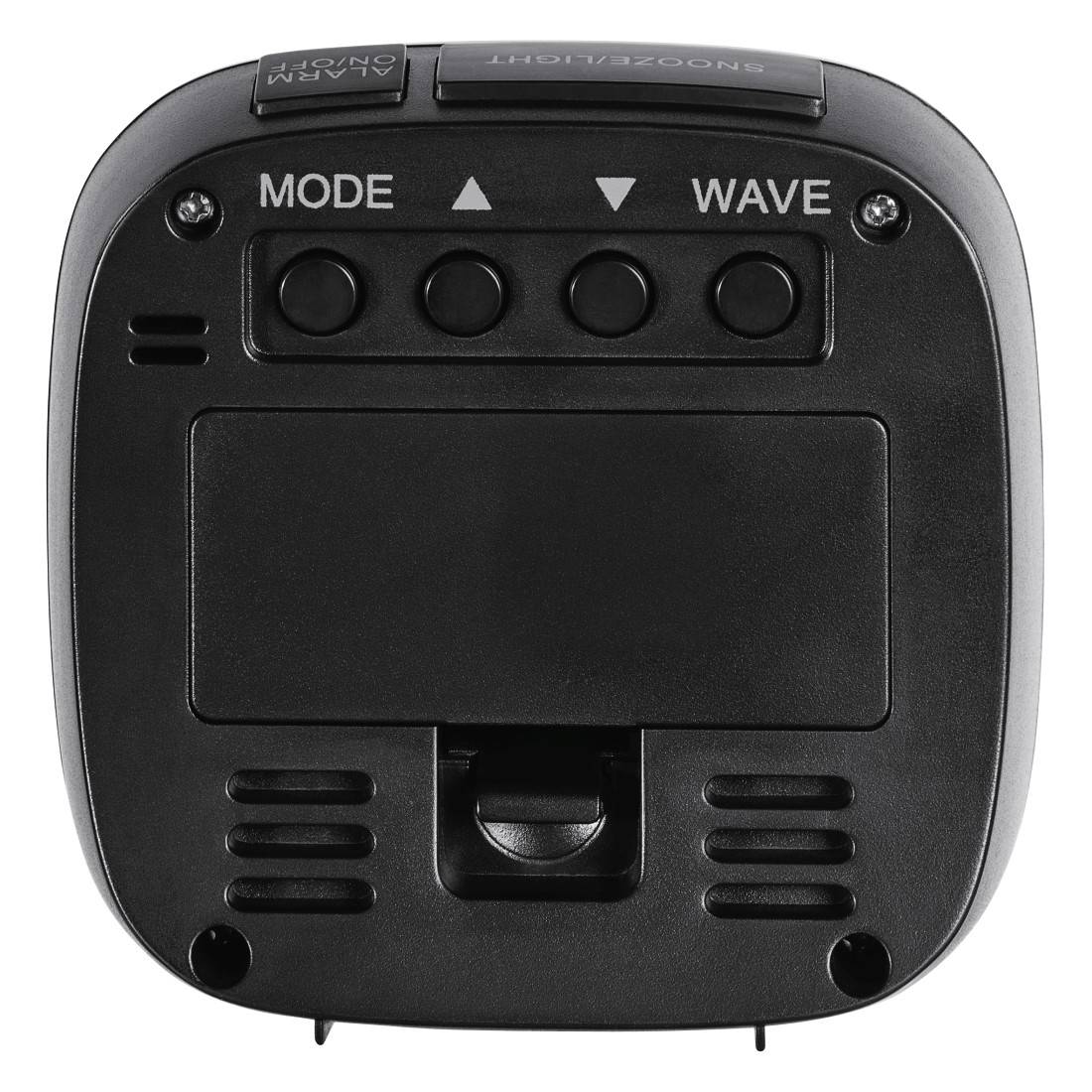 Hama RC 45, Digitaler Wecker, Schwarz, LCD, Blau, 78 mm, 78 mm