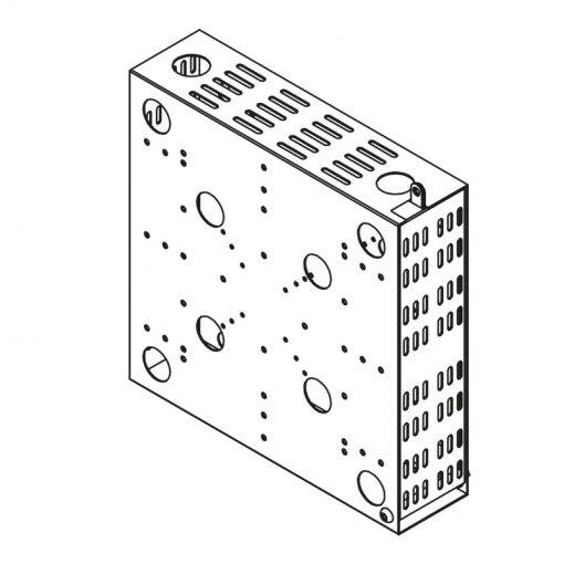 Hagor 8901, PC compartment, Schwarz, 30 kg, 250 mm, 65 mm, 25 cm