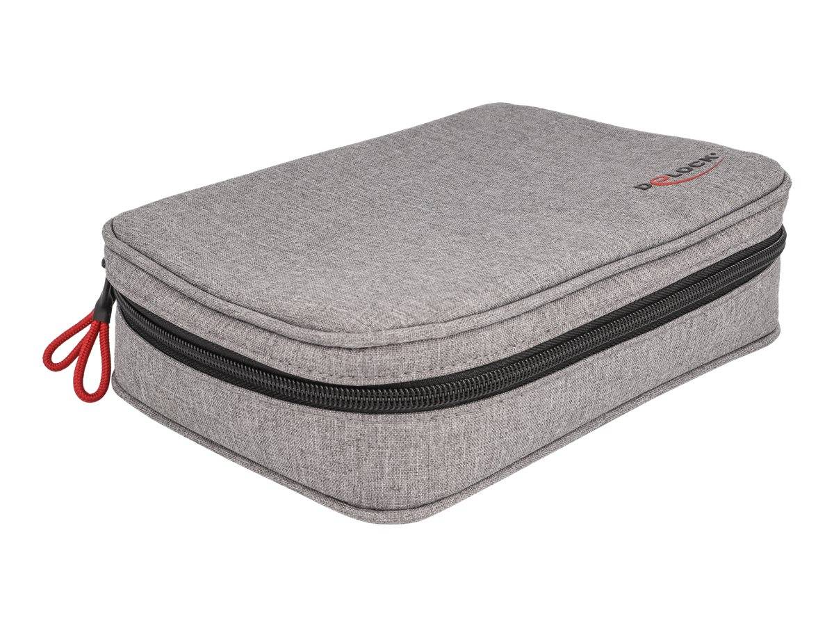 Delock - Organizertasche - Polyester - Grau