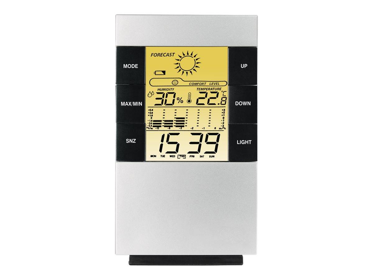 Hama TH-200 - Thermo-Hygrometer - digital - Schwarz