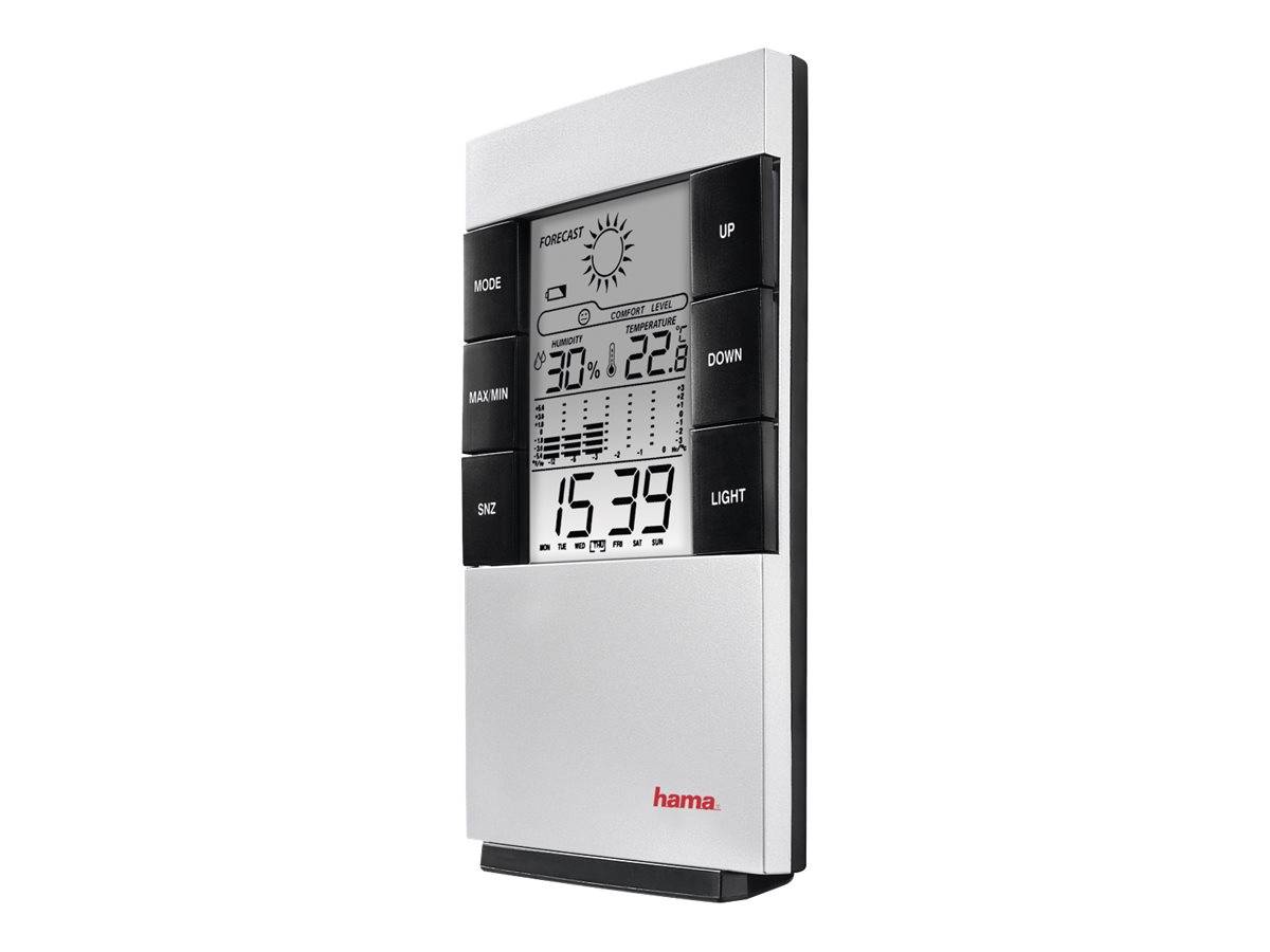 Hama TH-200 - Thermo-Hygrometer - digital - Schwarz