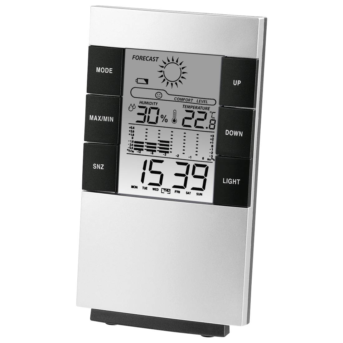 Hama TH-200 - Thermo-Hygrometer - digital - Schwarz