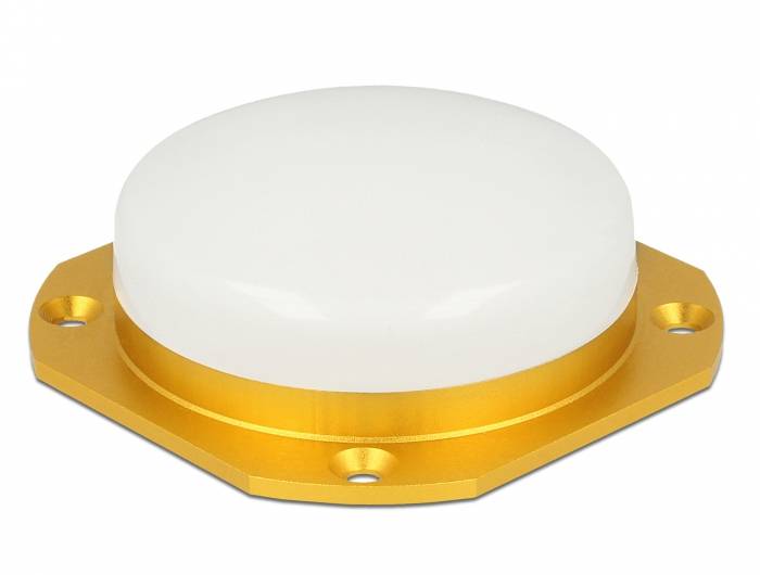 Navilock NL-60561M, 40 dBi, 1.559052 - 1.616, 1.205094 - 1.27875 GHz, 50 Ohm, TNC, Zirkulare Polarisation, IP67