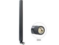 DeLOCK LTE SMA antenna with flexible joint - Antenne - 2 dBi (für 824 - 894 MHz)