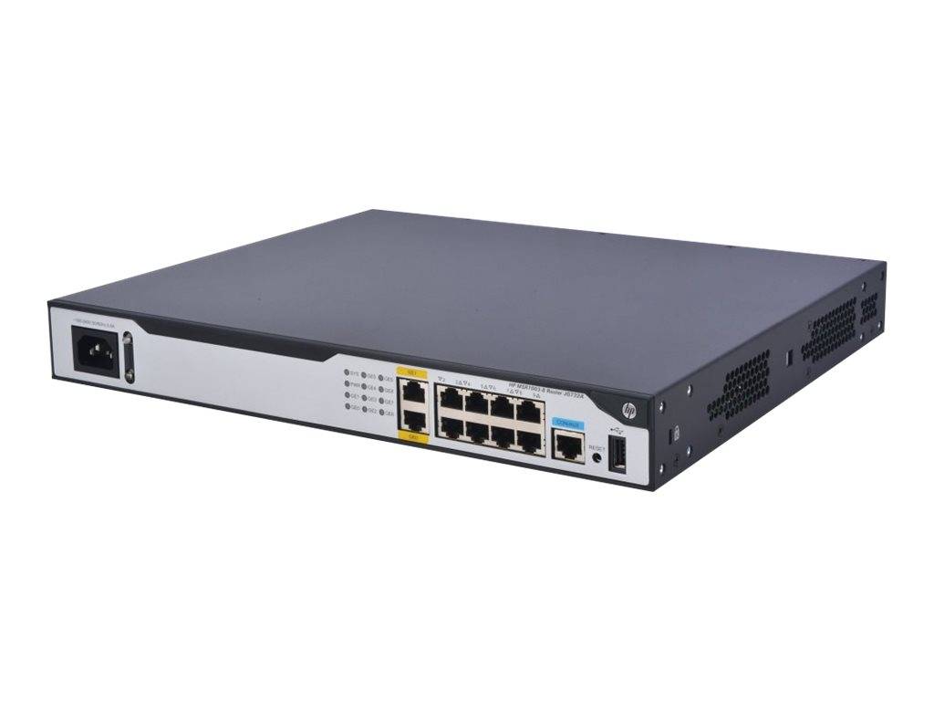 HPE MSR1002-4 - Router - 4-Port-Switch - GigE