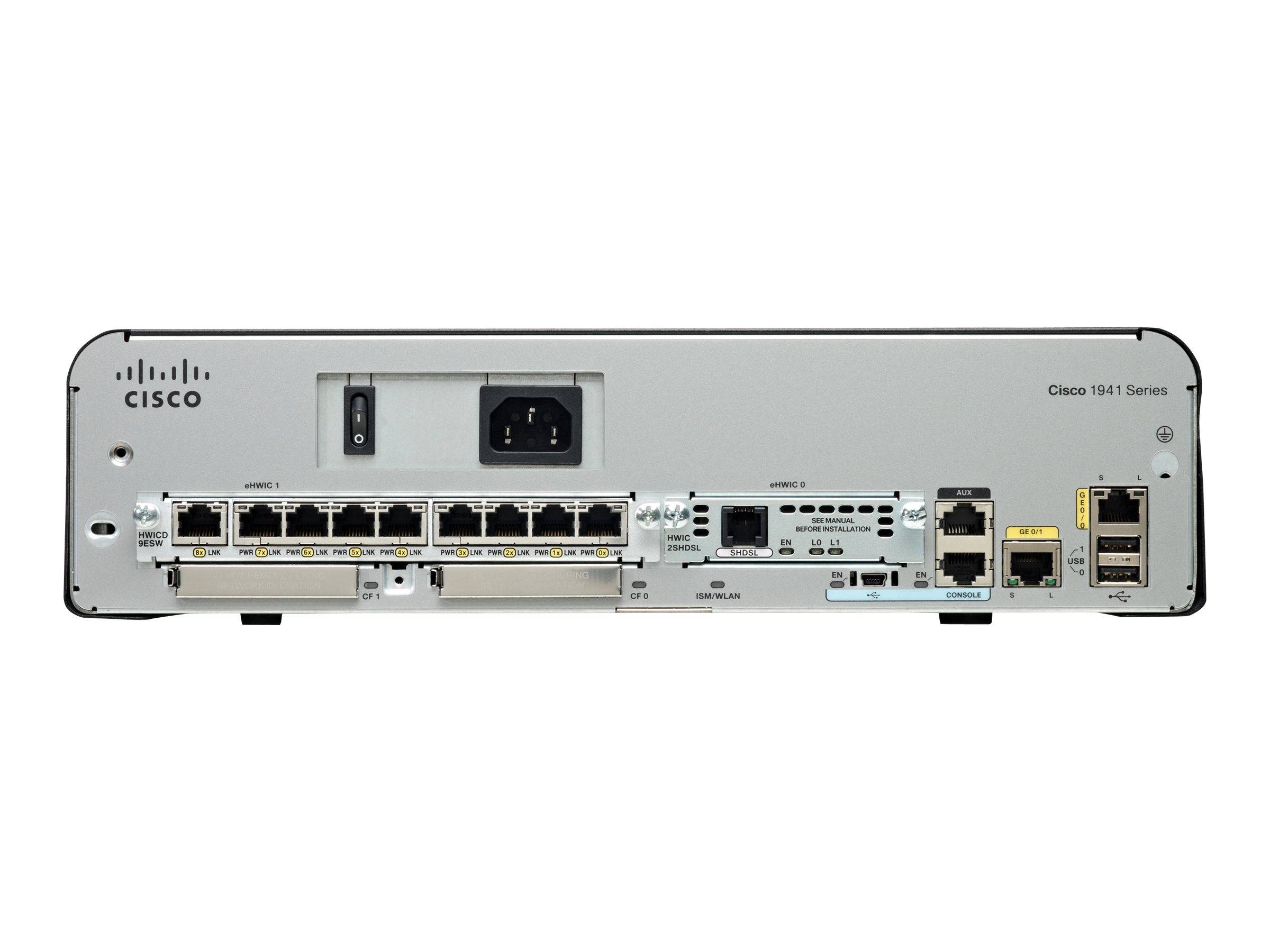 Cisco 1941 - Router - GigE - an Rack montierbar