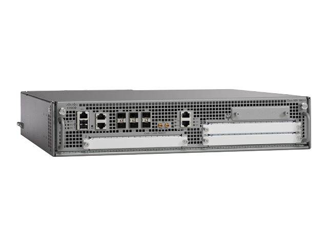 Cisco ASR 1002-X VPN Bundle - Router - GigE - Luftstrom von vorne nach hinten