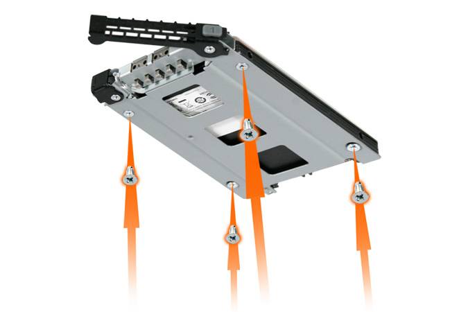 ICY Dock EZ Slide MB998TP-B - Träger für Speicherlaufwerk (Caddy)