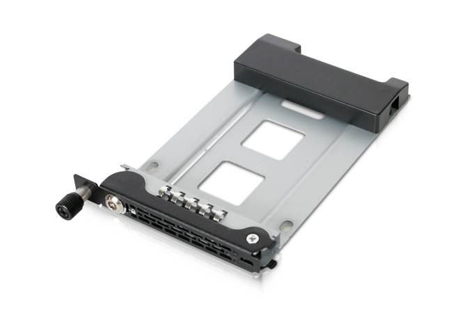 Icy Dock MB492TKL-B, 2.5", Carrier panel, 2.5 Zoll, SATA, Serial ATA II, Serial ATA III, 5,9.5 mm, Schwarz, Silber