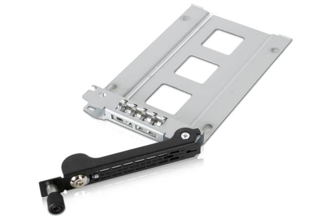 Icy Dock MB492TKL-B, 2.5", Carrier panel, 2.5 Zoll, SATA, Serial ATA II, Serial ATA III, 5,9.5 mm, Schwarz, Silber