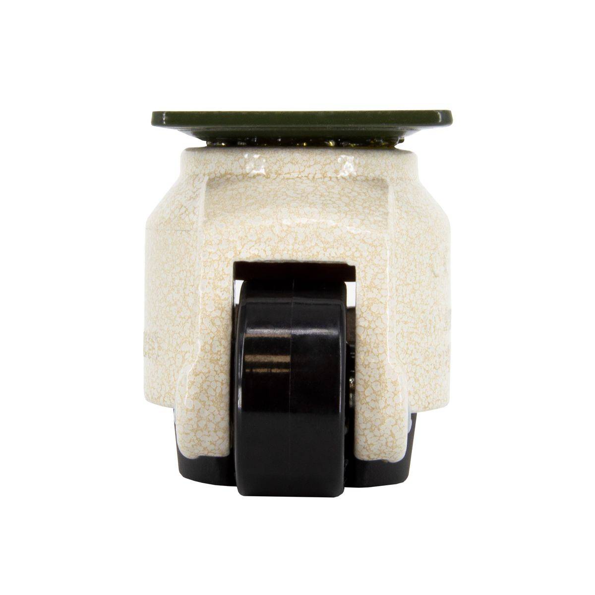 SCHMIDT systemprofile 4x Lenkrolle 40F Heberolle Schwerlast-Rolle höhenverstellbar Transportrolle mit Platte