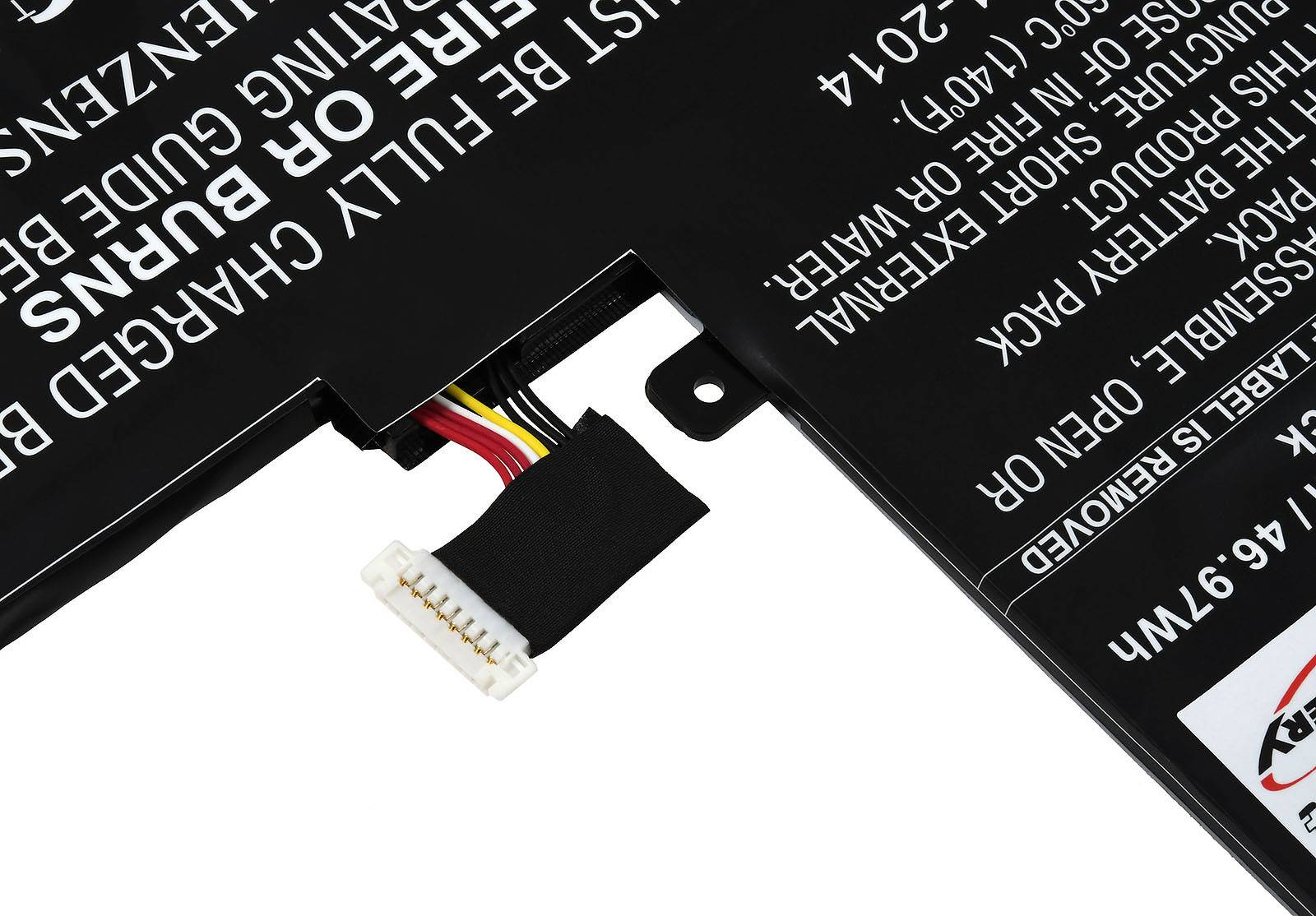 Powery Akku für Laptop Asus B9440UA-GV0006R, 15,4V, Li-Ion