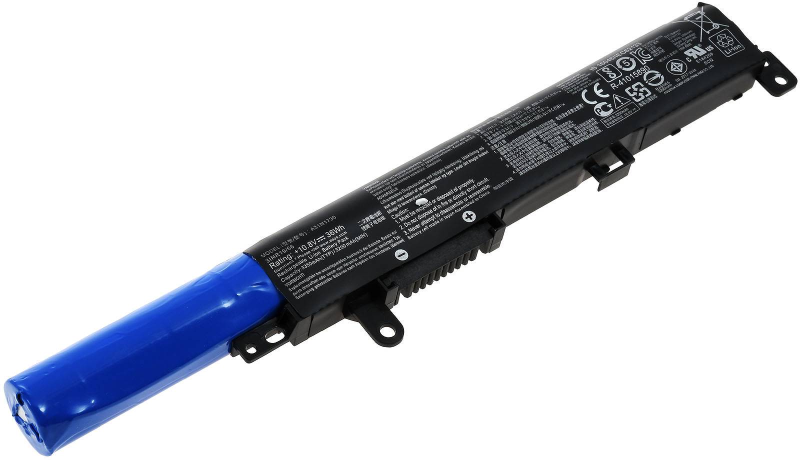 Powery Akku für Laptop Asus X560UD-BQ148T, 10,8V, Li-Ion