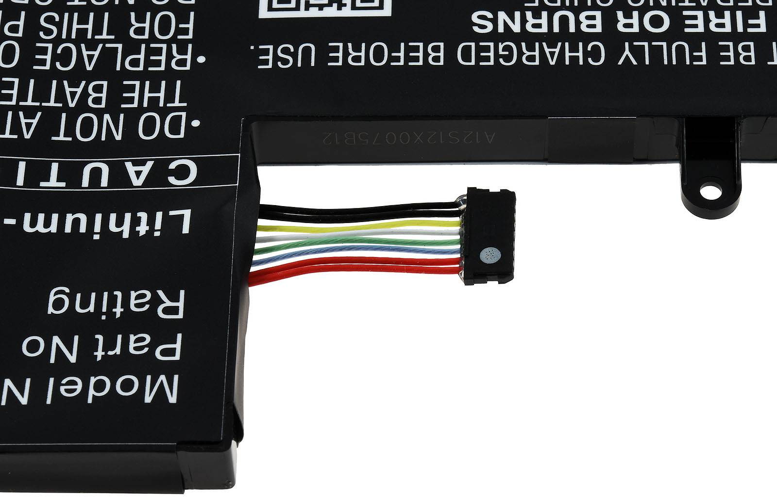 Powery Akku für Laptop Lenovo Yoga 720-15IKB (80X7005CGE), 11,56V, Li-Ion