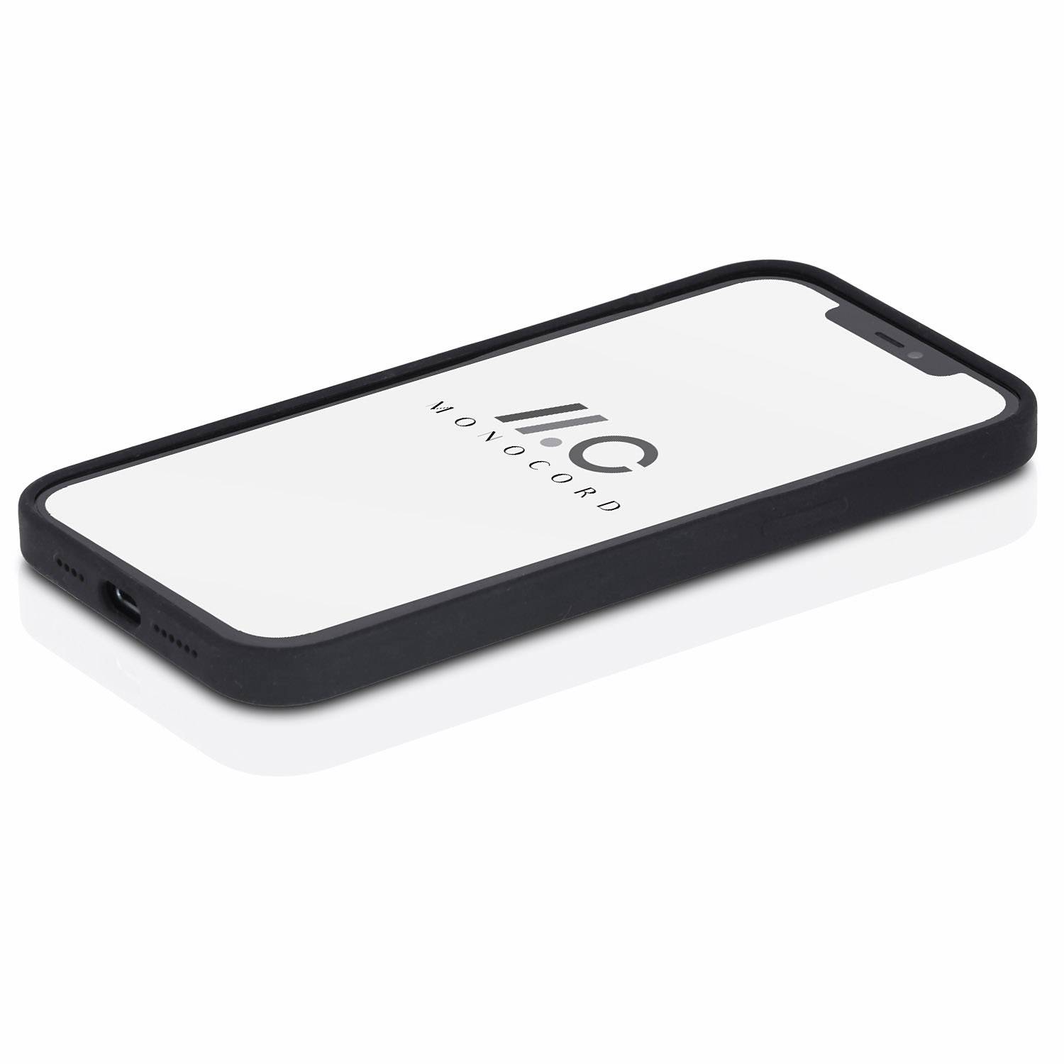 MONOCORD Magsafe Case für iPhone 13 - Magnetische Handy Schutzhülle Hülle kompatibel mit Wirelles Charger, schwarz