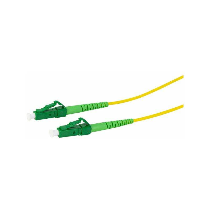 LogiLink LWL Patchkabel, 2x LC-Simplex, OS2, 5,0 m, gelb