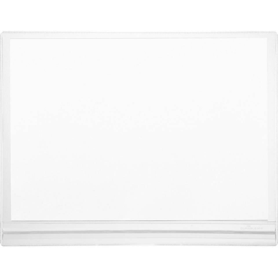 DURABLE Plakattasche, selbstklebend, transparent, Kunststoffolie, DIN A4, 5/VE