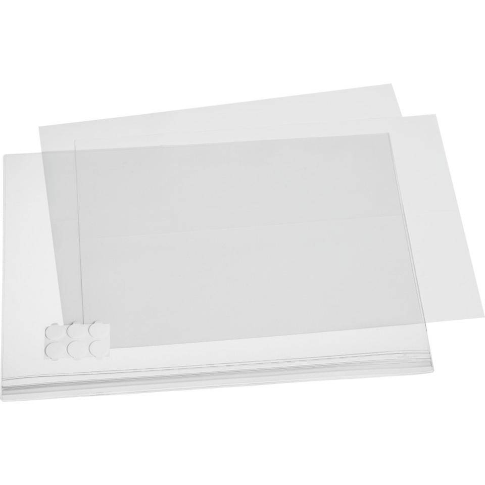 DURABLE Plakattasche, selbstklebend, transparent, Kunststoffolie, DIN A3, 5/VE