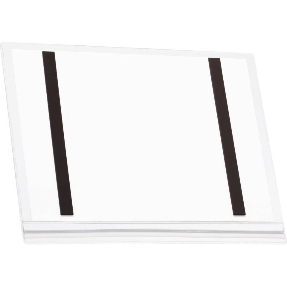 DURABLE Plakattasche, magnetisch, transparent, Kunststoffolie, DIN A4, 5/VE