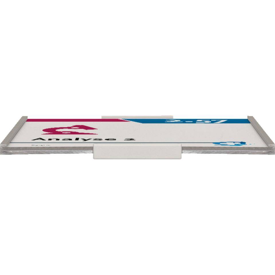 Türschild ROM 150, selbstklebend, Aluminium, silber eloxiert, 148x151mm, 3/VE