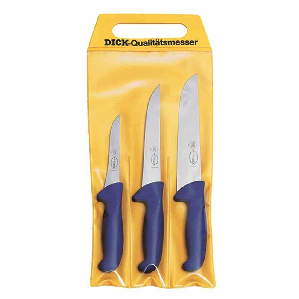 DICK Messer-Set 3-teilig "Ergo Grip"