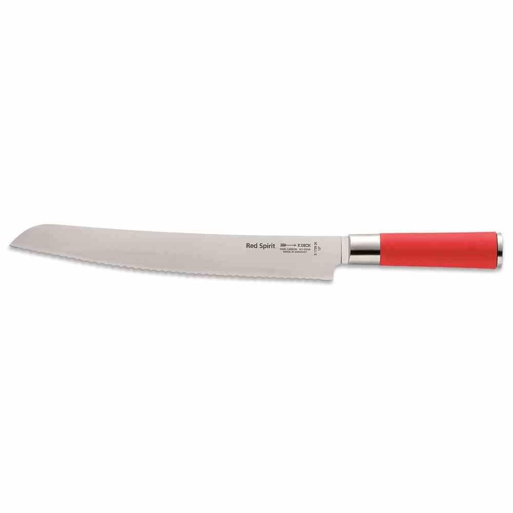 DICK Brotmesser 26 cm "Red Spirit" Wellenschliff