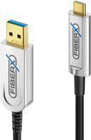 PureLink FiberX FX-I630-010 - 10 m - USB C - USB A - USB 3.2 Gen 1 (3.1 Gen 1) -