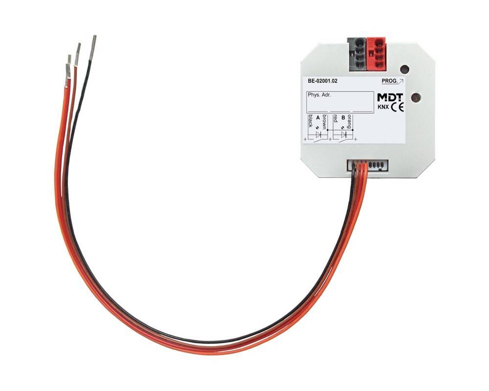 MDT technologies Tasterschnittstelle 2-fach BE-02001.02