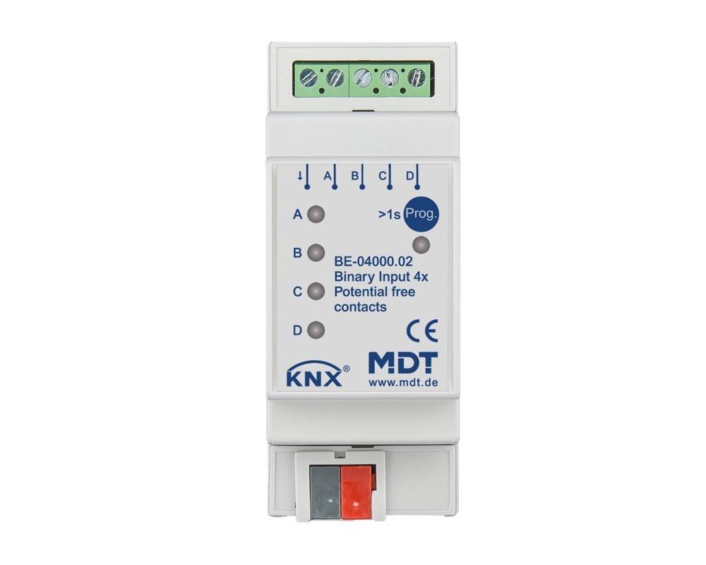 MDT technologies Binäreingang 4-fach 2TE BE-04000.02
